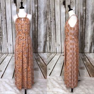 BCBGMAXAZRIA Mia Paisley Printed Maxi Dress